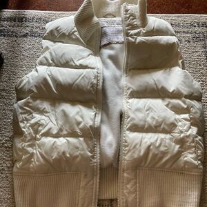 Old Navy Cream Puffer Jacket